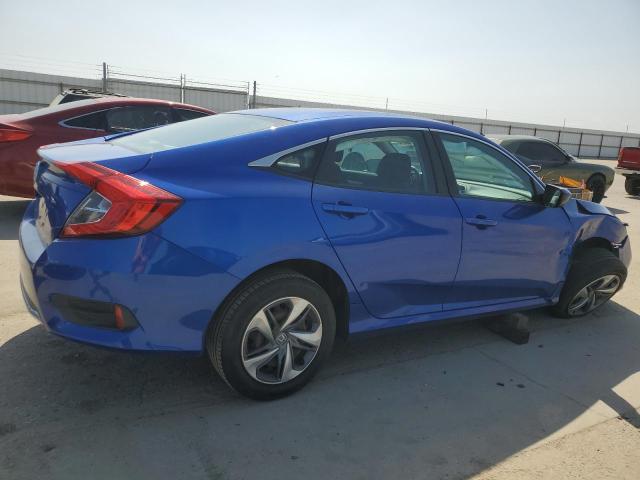 2HGFC2F68KH531570 - 2019 HONDA CIVIC LX BLUE photo 3