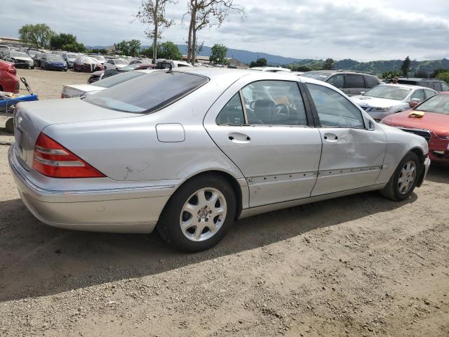WDBNG70J51A170870 - 2001 MERCEDES-BENZ S 430 SILVER photo 3