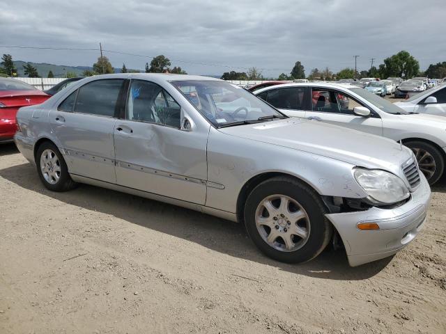 WDBNG70J51A170870 - 2001 MERCEDES-BENZ S 430 SILVER photo 4