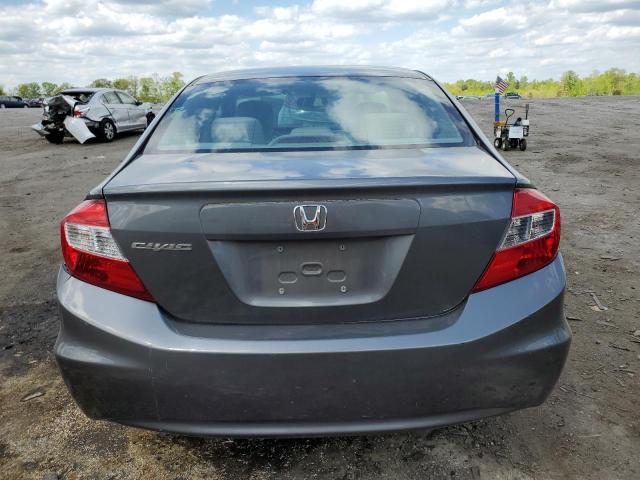 19XFB2F58CE387654 - 2012 HONDA CIVIC LX SILVER photo 6