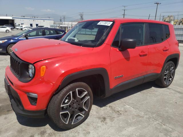 ZACNJDAB6MPM75644 - 2021 JEEP RENEGADE SPORT RED photo 1