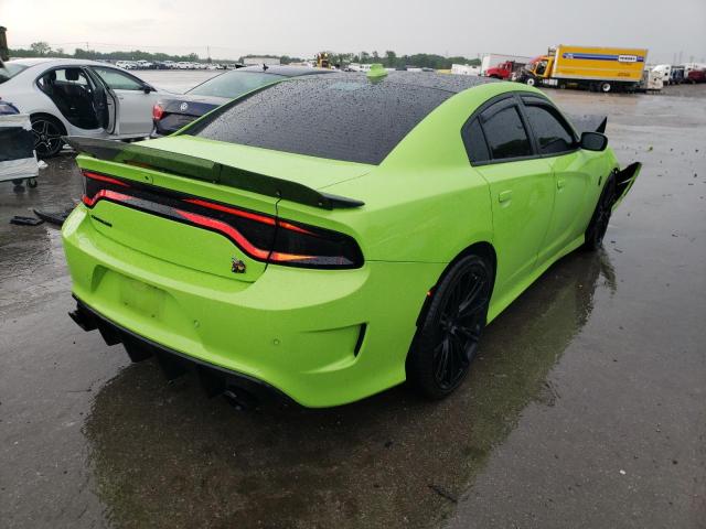 2C3CDXGJ4KH717917 - 2019 DODGE CHARGER SCAT PACK GREEN photo 3