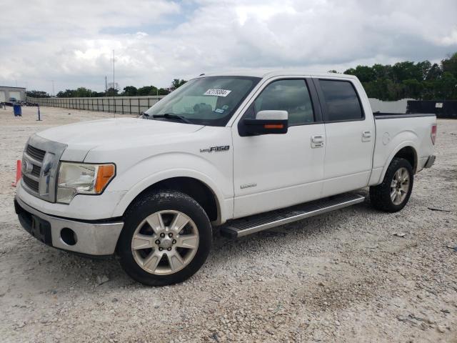 1FTFW1CT6BFC58415 - 2011 FORD F150 SUPERCREW WHITE photo 1