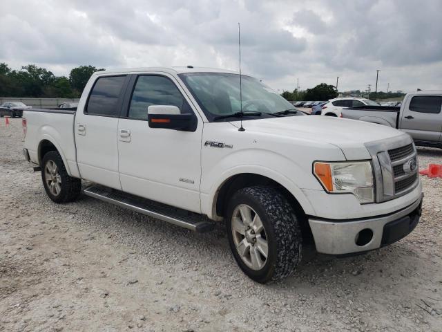 1FTFW1CT6BFC58415 - 2011 FORD F150 SUPERCREW WHITE photo 4