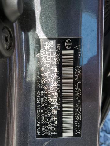 JTDBU4EE4BJ100219 - 2011 TOYOTA COROLLA BASE Boz foto 12