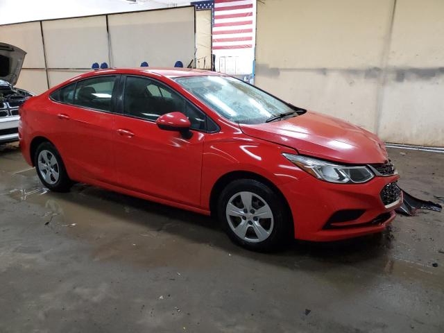 1G1BC5SM4H7146619 - 2017 CHEVROLET CRUZE LS RED photo 4