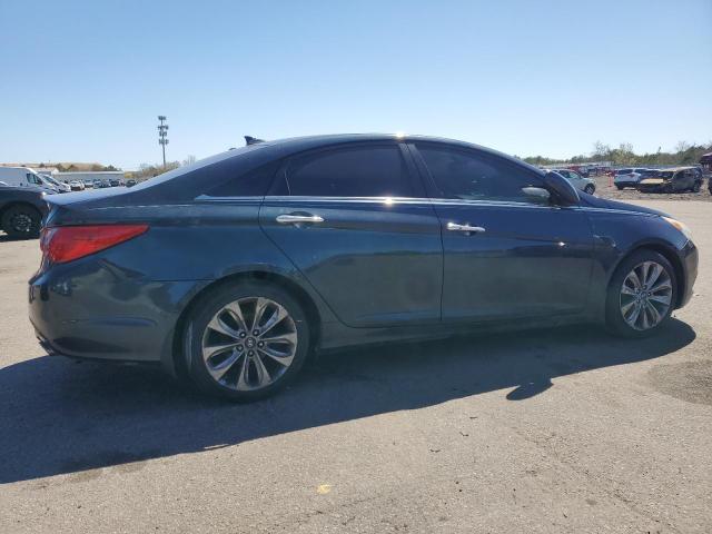 5NPEC4AB7CH426022 - 2012 HYUNDAI SONATA SE BLUE photo 3