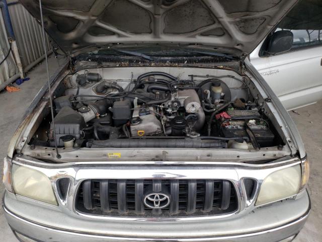 5TEGM92N52Z063694 - 2002 TOYOTA TACOMA DOUBLE CAB PRERUNNER GRAY photo 11
