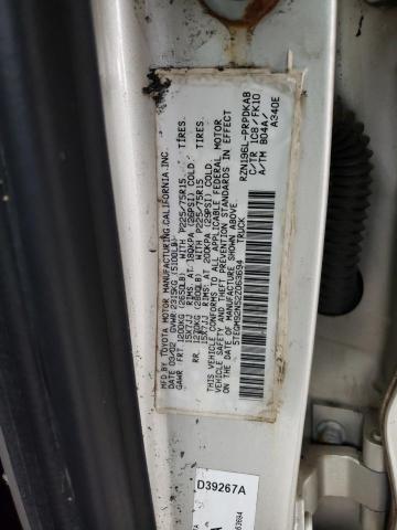 5TEGM92N52Z063694 - 2002 TOYOTA TACOMA DOUBLE CAB PRERUNNER GRAY photo 12