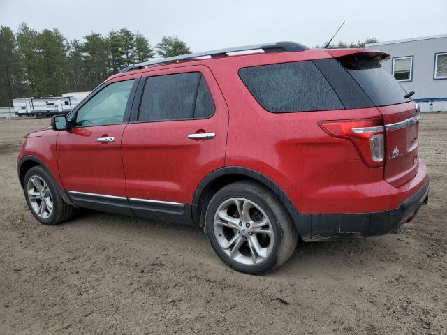 1FMHK8F85CGA97342 - 2012 FORD EXPLORER LIMITED RED photo 2