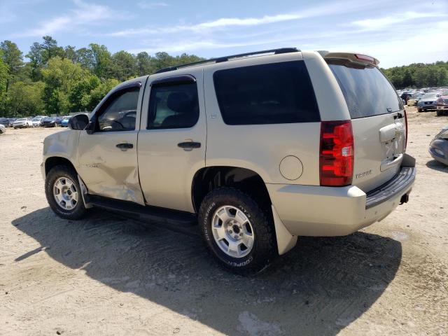 1GNFK13059R149672 - 2009 CHEVROLET TAHOE K1500 LS BEIGE photo 2