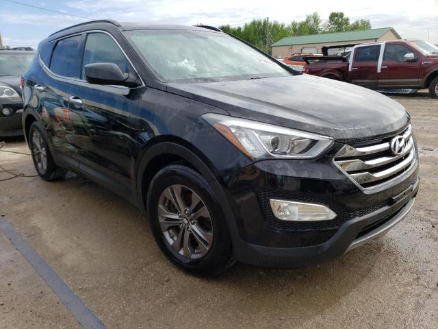 5XYZU3LB1DG005850 - 2013 HYUNDAI SANTA FE S BLACK photo 4