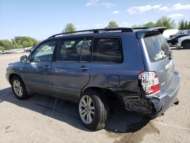 JTEEWV1A770047846 - 2007 TOYOTA HIGHLANDER BLUE photo 2