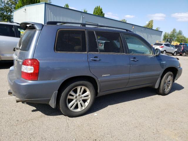 JTEEWV1A770047846 - 2007 TOYOTA HIGHLANDER BLUE photo 3