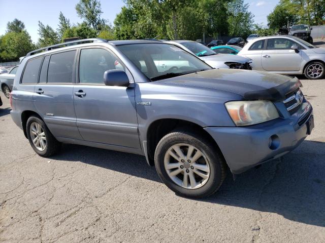 JTEEWV1A770047846 - 2007 TOYOTA HIGHLANDER BLUE photo 4