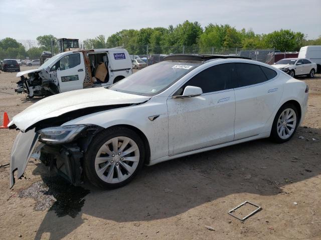 5YJSA1E20GF169727 - 2016 TESLA MODEL S Білий фото 1
