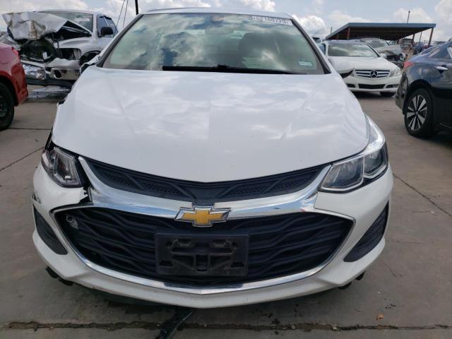 1G1BJ5SM8K7105729 - 2019 CHEVROLET CRUZE WHITE photo 5