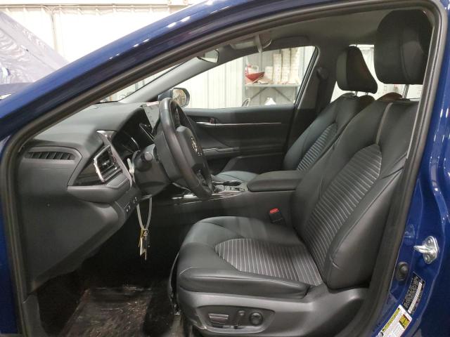 4T1G11BK1RU118382 - 2024 TOYOTA CAMRY SE NIGHT SHADE BLUE photo 7