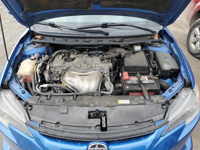JTKJF5C71GJ014138 - 2016 TOYOTA SCION TC ლურჯი ფოტო 11