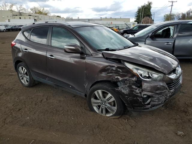 KM8JUCAG8EU819355 - 2014 HYUNDAI TUCSON GLS BROWN photo 4