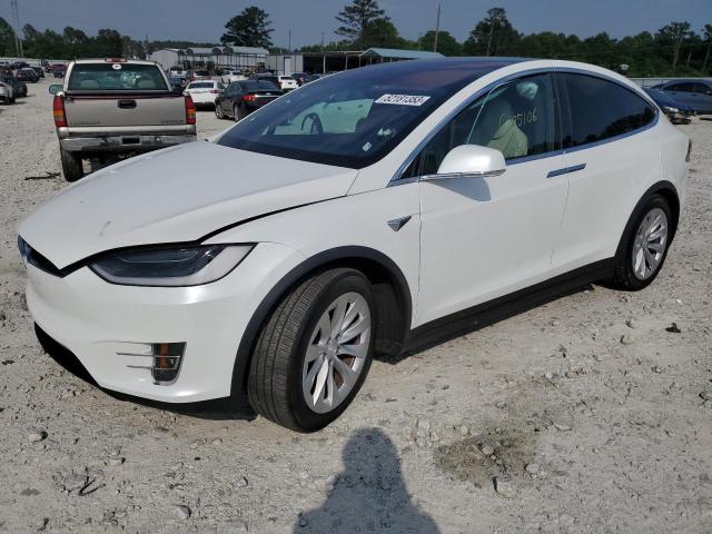 5YJXCBE24KF207426 - 2019 TESLA MODEL X WHITE photo 1