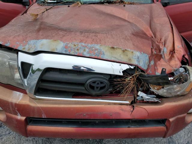 5TETU62N37Z423727 - 2007 TOYOTA TACOMA PRERUNNER ACCESS CAB RED photo 11