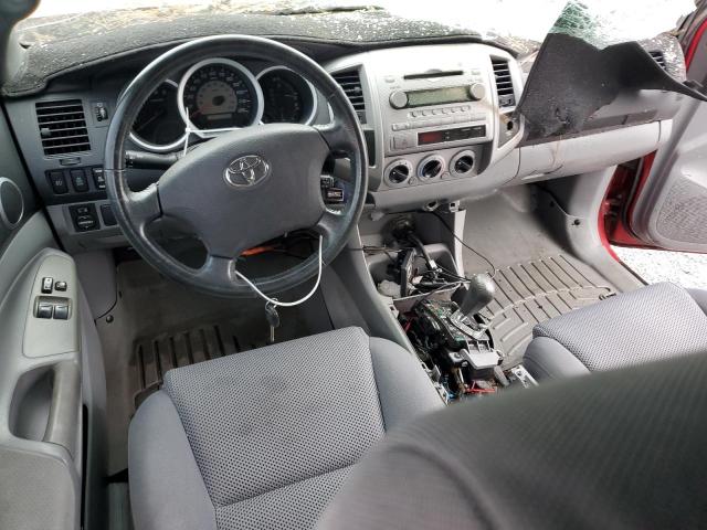 5TETU62N37Z423727 - 2007 TOYOTA TACOMA PRERUNNER ACCESS CAB RED photo 8