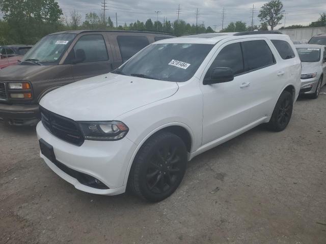 1C4RDJDG1JC176242 - 2018 DODGE DURANGO GT WHITE photo 1