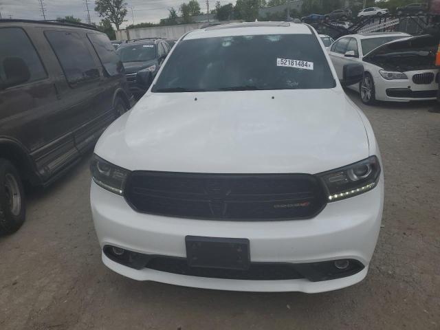 1C4RDJDG1JC176242 - 2018 DODGE DURANGO GT WHITE photo 5