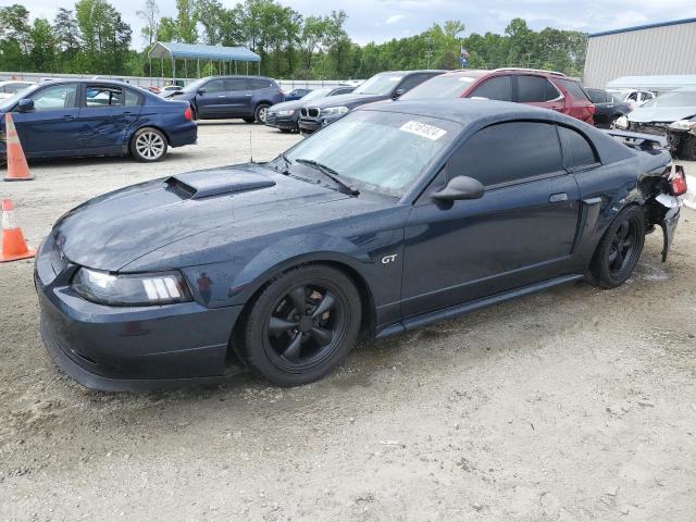 1FAFP42X62F189489 - 2002 FORD MUSTANG GT BLACK photo 1