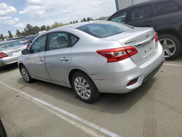 3N1AB7AP1GL658302 - 2016 NISSAN SENTRA S SILVER photo 2