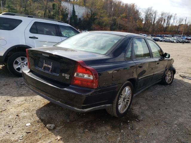 YV1TS92D821269740 - 2002 VOLVO S80 BLACK photo 4