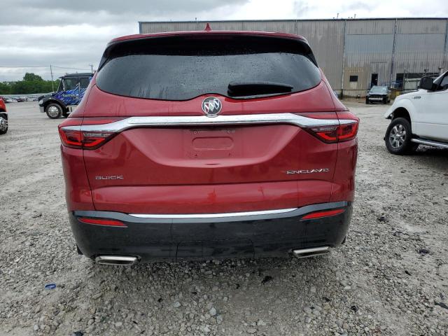 5GAERBKW7JJ235291 - 2018 BUICK ENCLAVE ESSENCE RED photo 6