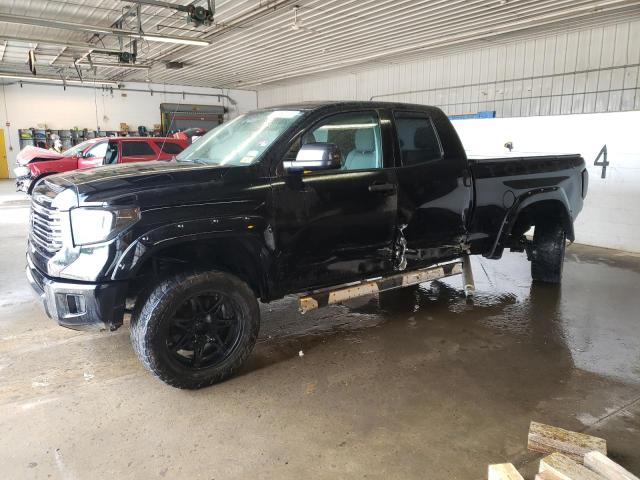 5TFUM5F13GX065929 - 2016 TOYOTA TUNDRA DOUBLE CAB SR/SR5 BLACK photo 1