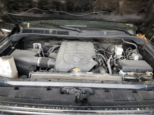 5TFUM5F13GX065929 - 2016 TOYOTA TUNDRA DOUBLE CAB SR/SR5 BLACK photo 11
