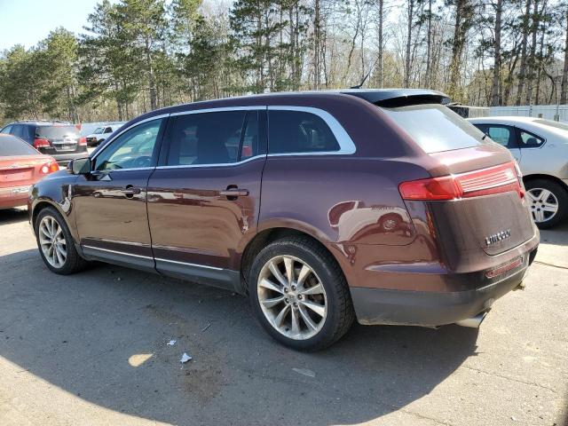 2LMHJ5AT0ABJ13906 - 2010 LINCOLN MKT MAROON photo 2