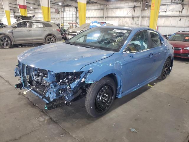 4T1G11BK9PU094507 - 2023 TOYOTA CAMRY SE NIGHT SHADE BLUE photo 1
