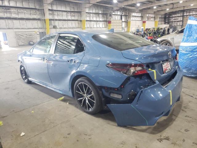 4T1G11BK9PU094507 - 2023 TOYOTA CAMRY SE NIGHT SHADE BLUE photo 2