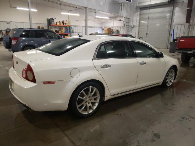 1G1ZE5E72BF337256 - 2011 CHEVROLET MALIBU LTZ WHITE photo 3