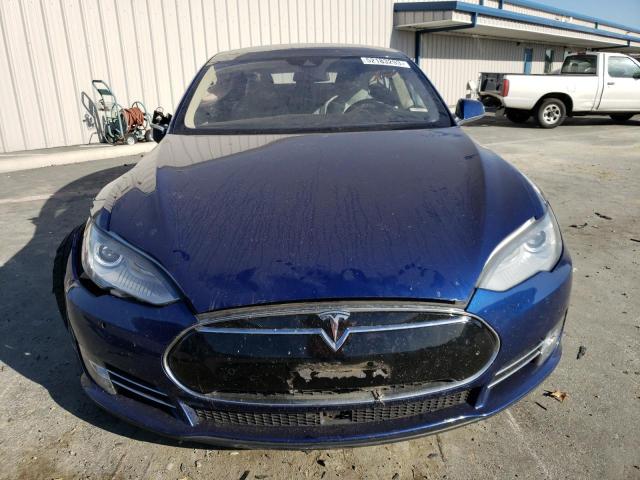5YJSA1E25GF124962 - 2016 TESLA MODEL S Mavi foto 5