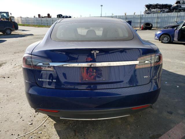 5YJSA1E25GF124962 - 2016 TESLA MODEL S Mavi foto 6