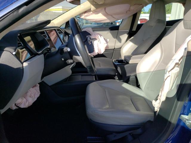 5YJSA1E25GF124962 - 2016 TESLA MODEL S Mavi foto 7