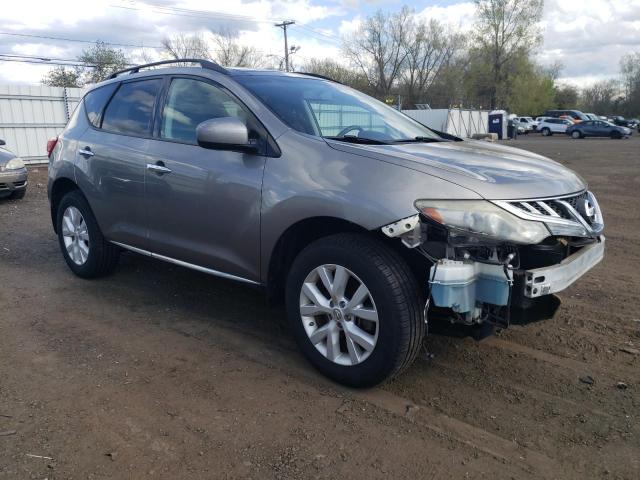 JN8AZ1MWXCW211906 - 2012 NISSAN MURANO S SILVER photo 4