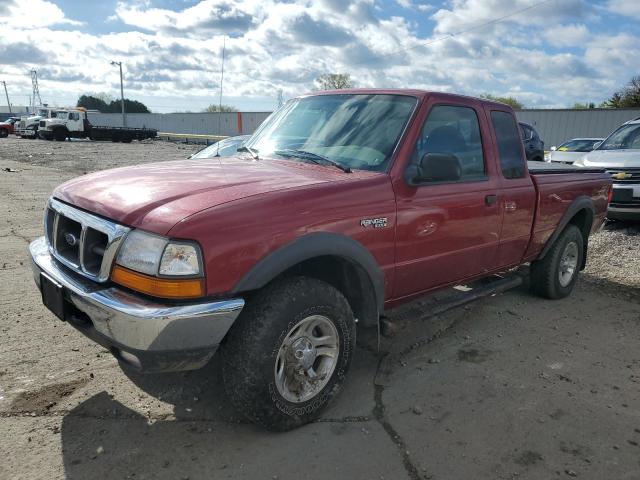 1FTZR15X6YPB92777 - 2000 FORD RANGER SUPER CAB BURGUNDY photo 1