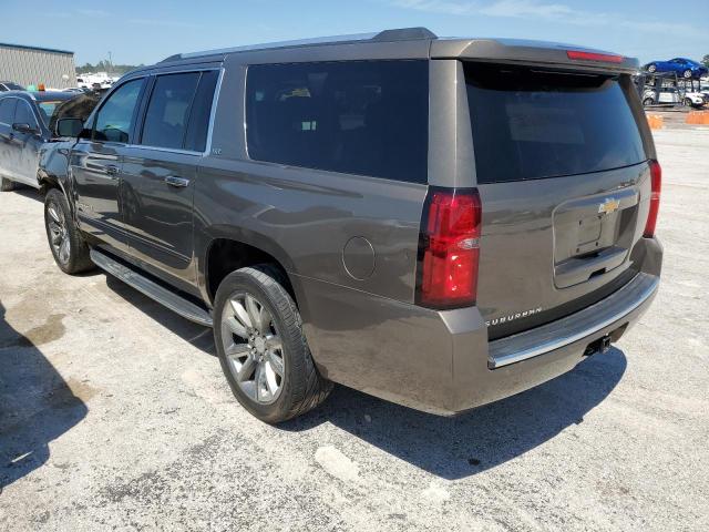 1GNSKJKC0GR268415 - 2016 CHEVROLET SUBURBAN K1500 LTZ GRAY photo 2