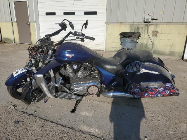 5VPDW36N6C3003624 - 2012 VICTORY MOTORCYCLES CROSS COUN Azul foto 3