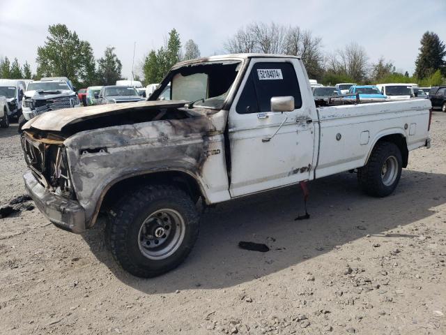 1FTEF14YXDRA21546 - 1983 FORD F150 WHITE photo 1