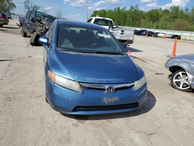 1HGFA16506L118266 - 2006 HONDA CIVIC LX BLUE photo 5