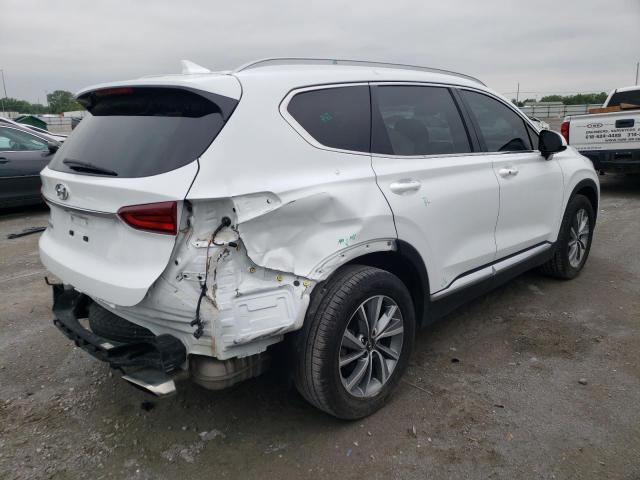 5NMS33AD1LH250225 - 2020 HYUNDAI SANTA FE SEL WHITE photo 3