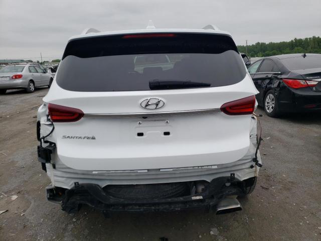 5NMS33AD1LH250225 - 2020 HYUNDAI SANTA FE SEL WHITE photo 6